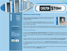 Tablet Screenshot of carltonstoragemn.com